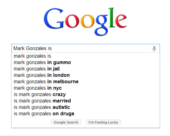 Mark Gonzales is Crazy